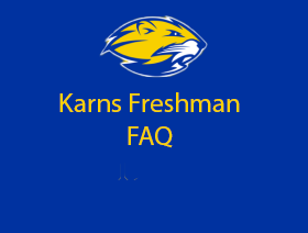  Freshman FAQ